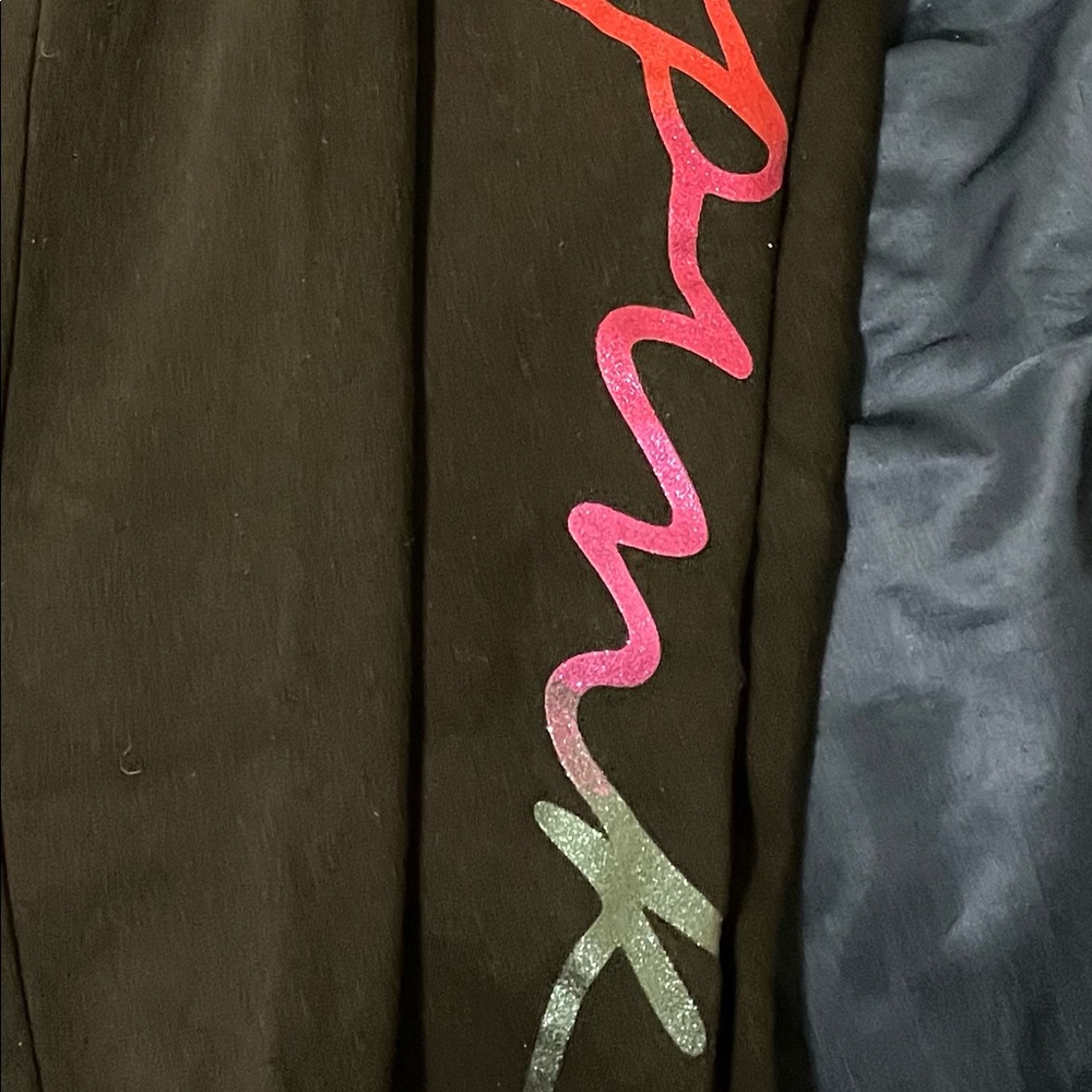 Pink sweat pants